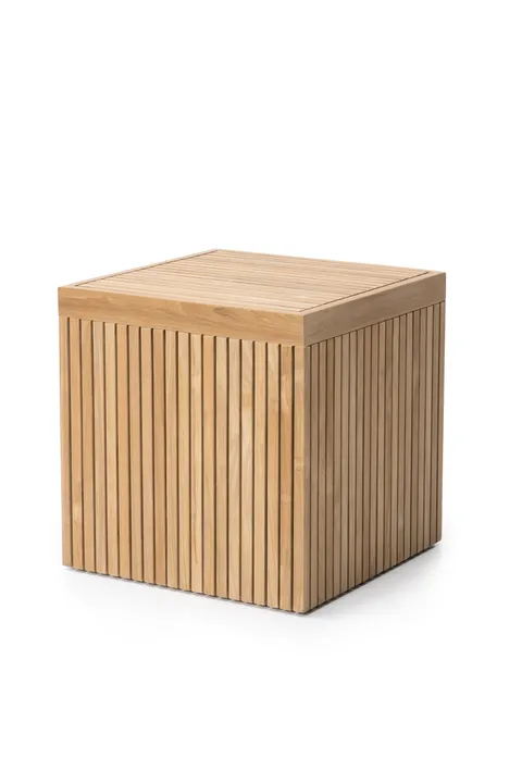 Teak Cube Table